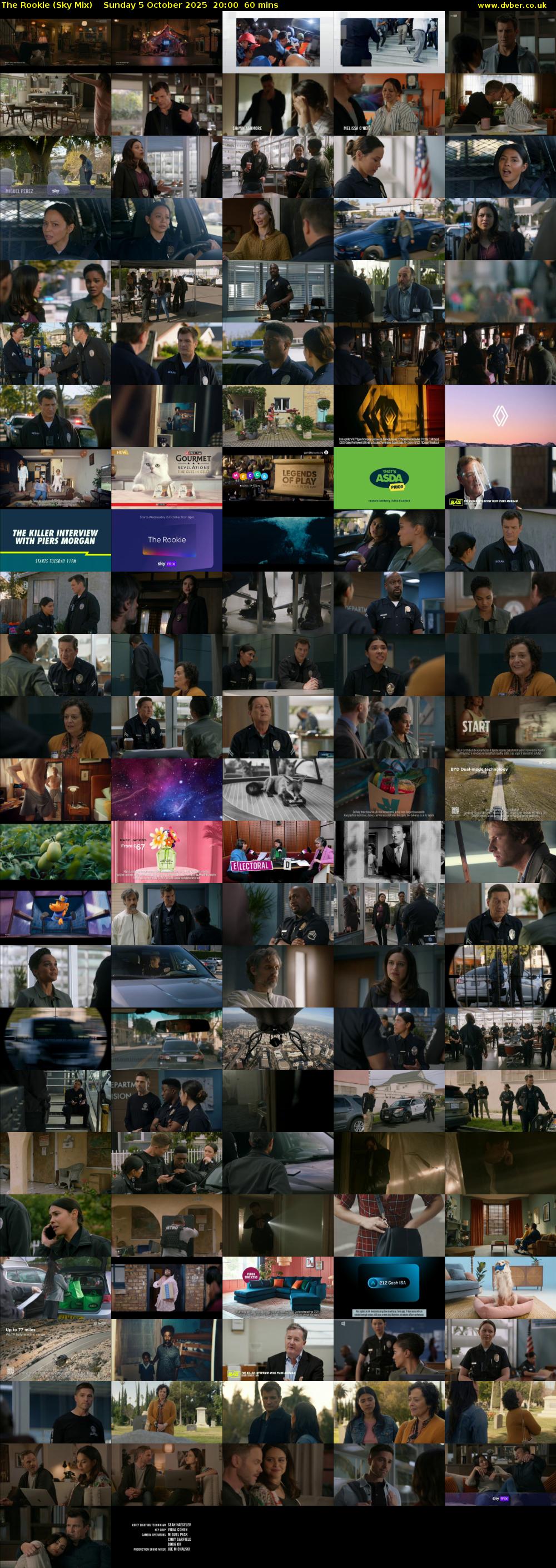 The Rookie (Sky Mix) Sunday 5 October 2025 20:00 - 21:00