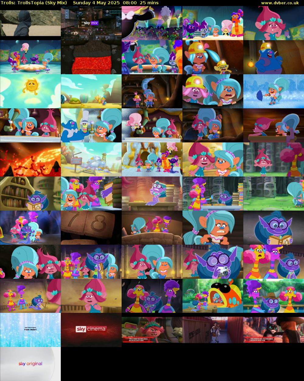 Trolls: TrollsTopia (Sky Mix) Sunday 4 May 2025 08:00 - 08:25