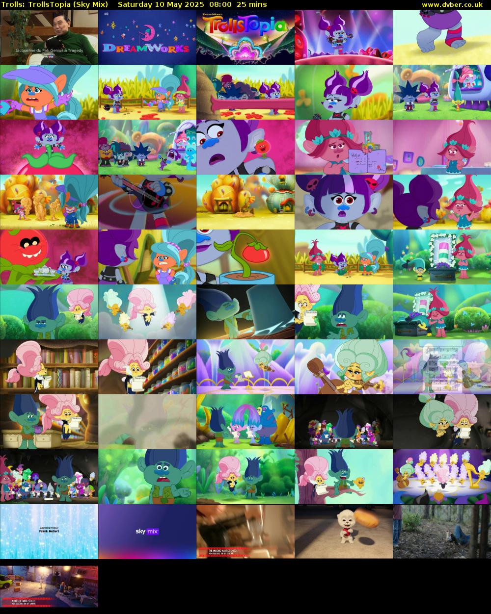 Trolls: TrollsTopia (Sky Mix) Saturday 10 May 2025 08:00 - 08:25