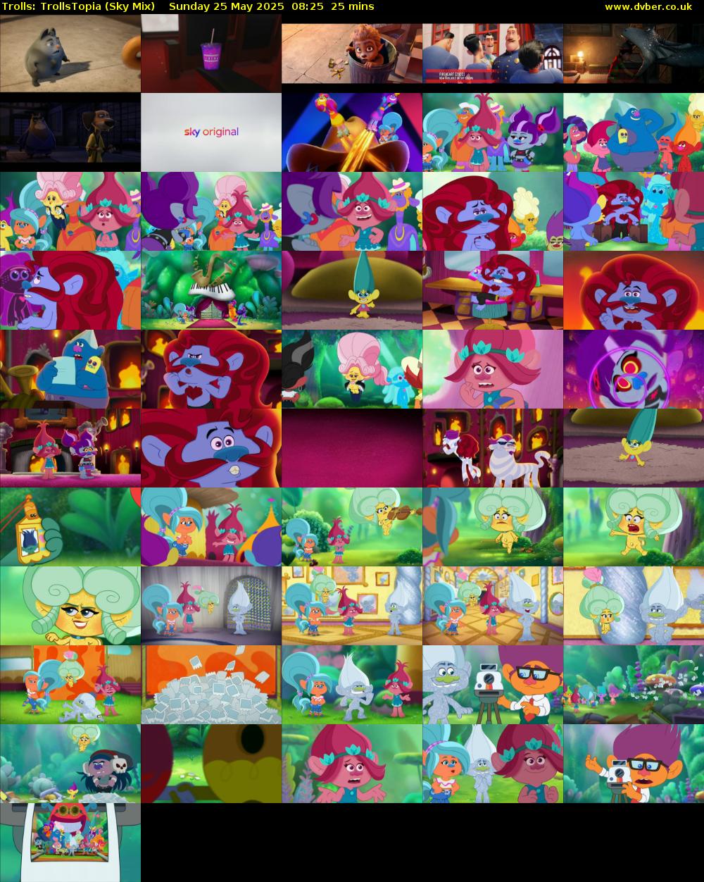 Trolls: TrollsTopia (Sky Mix) Sunday 25 May 2025 08:25 - 08:50