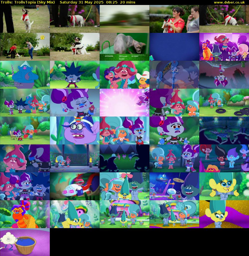 Trolls: TrollsTopia (Sky Mix) Saturday 31 May 2025 08:25 - 08:45