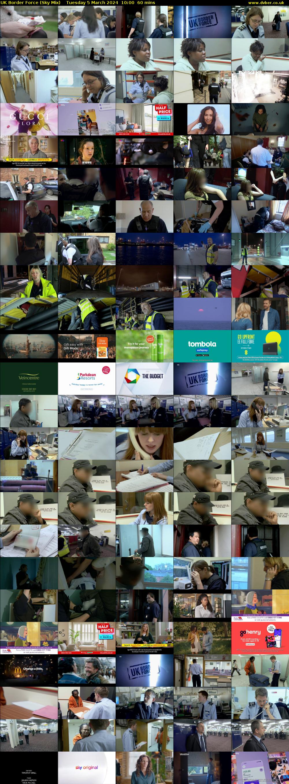 UK Border Force (Sky Mix) Tuesday 5 March 2024 10:00 - 11:00