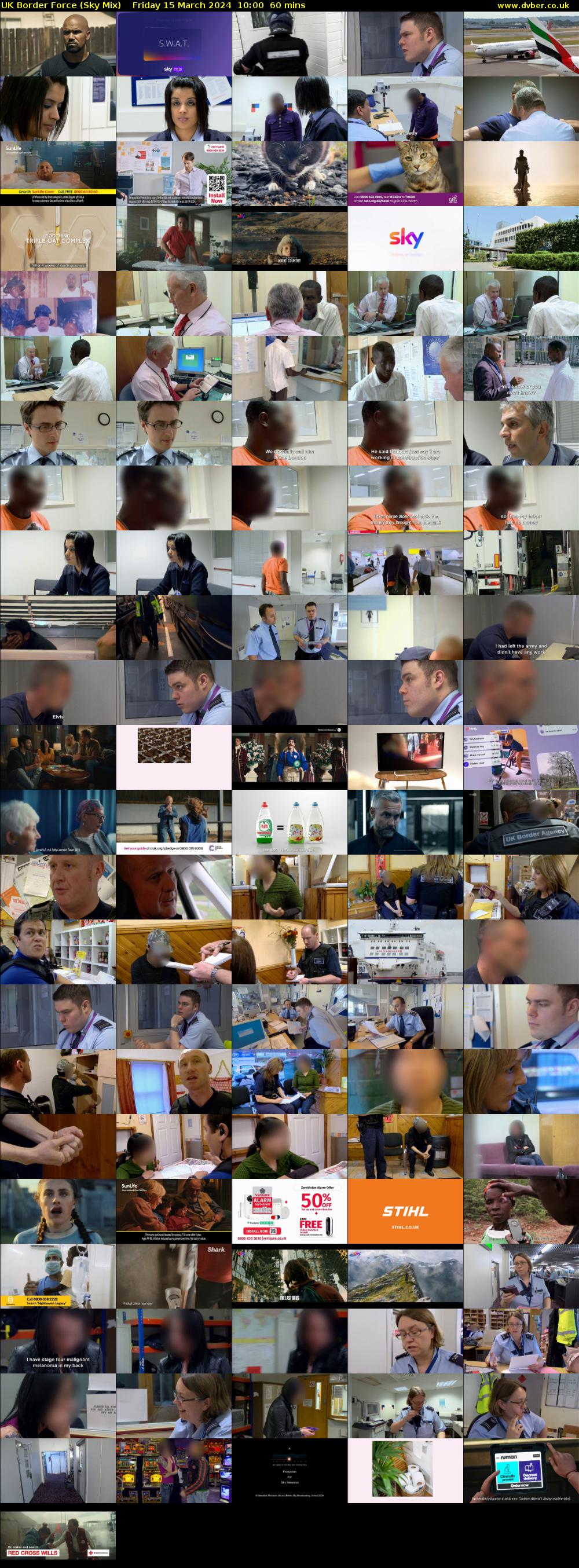 UK Border Force (Sky Mix) Friday 15 March 2024 10:00 - 11:00