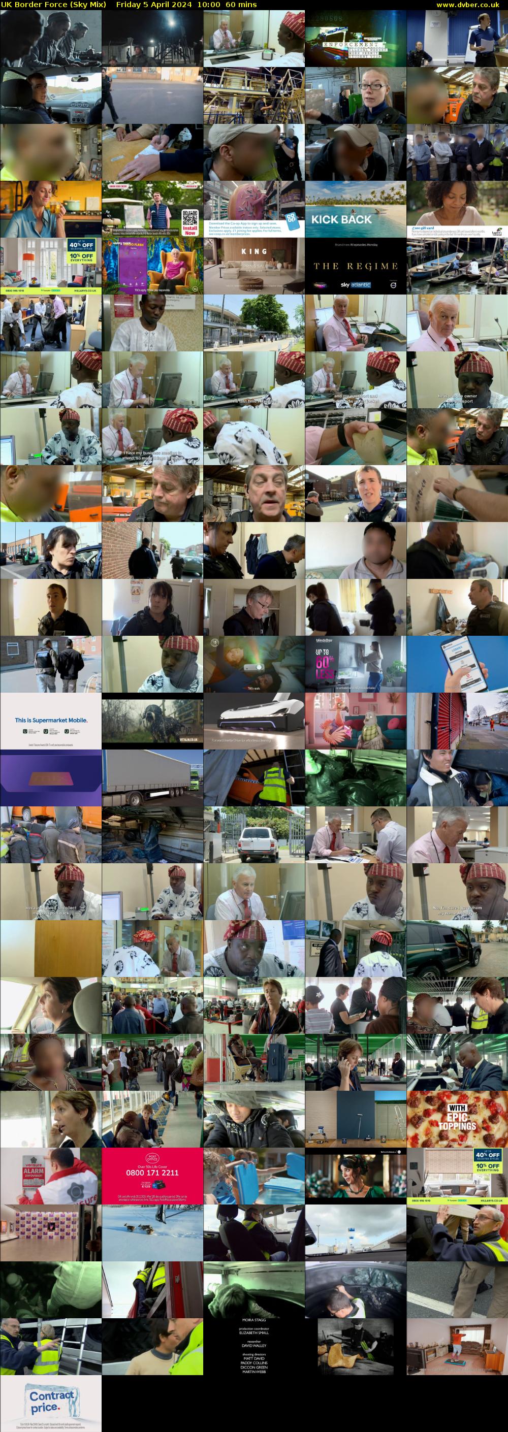 UK Border Force (Sky Mix) Friday 5 April 2024 10:00 - 11:00