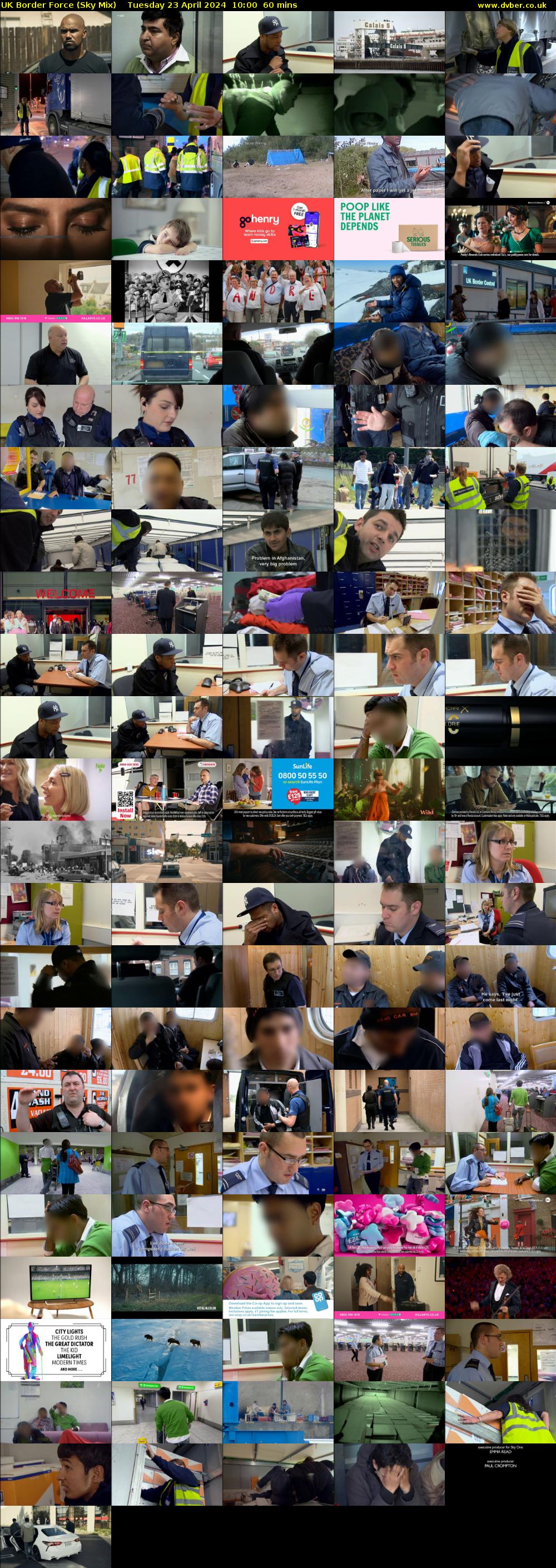 UK Border Force (Sky Mix) Tuesday 23 April 2024 10:00 - 11:00