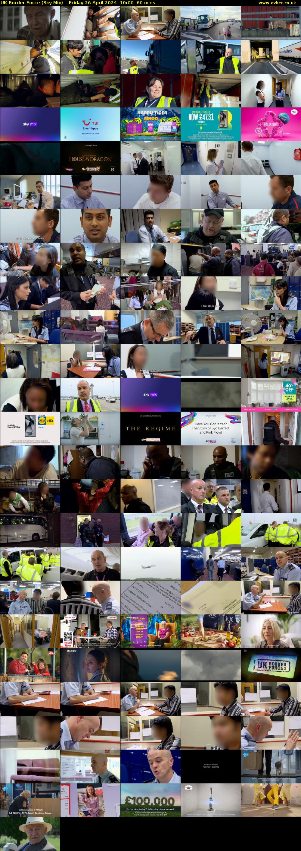 UK Border Force (Sky Mix) Friday 26 April 2024 10:00 - 11:00