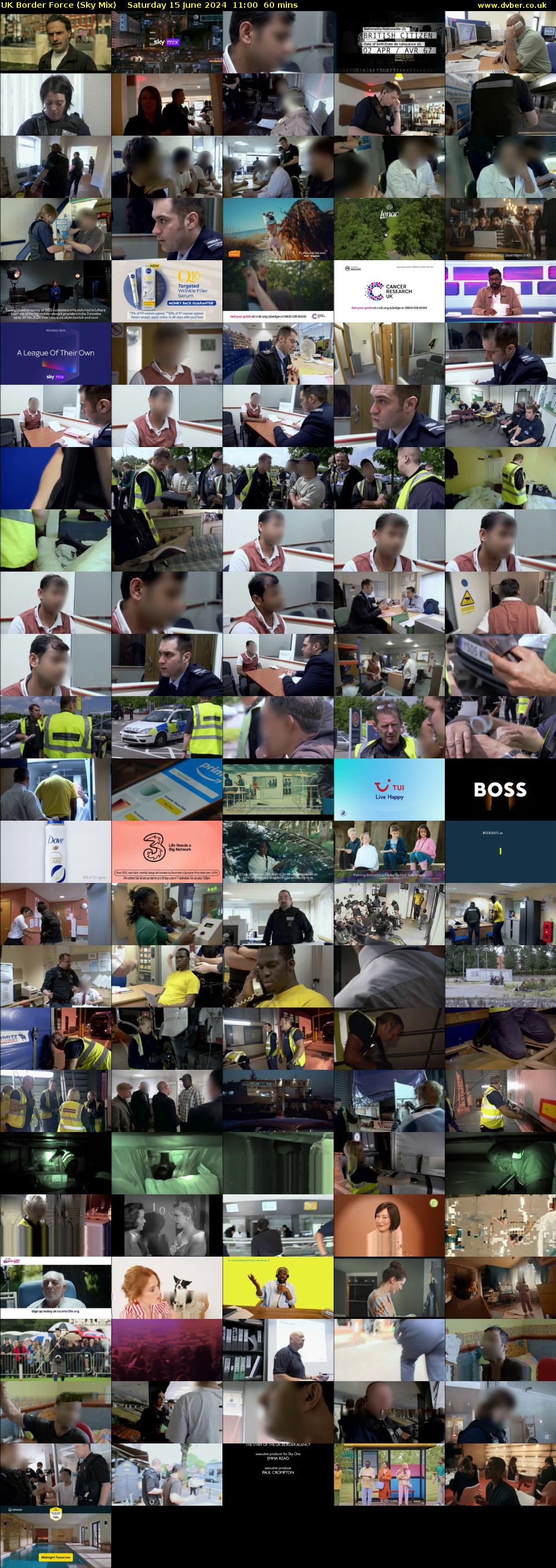 UK Border Force (Sky Mix) Saturday 15 June 2024 11:00 - 12:00