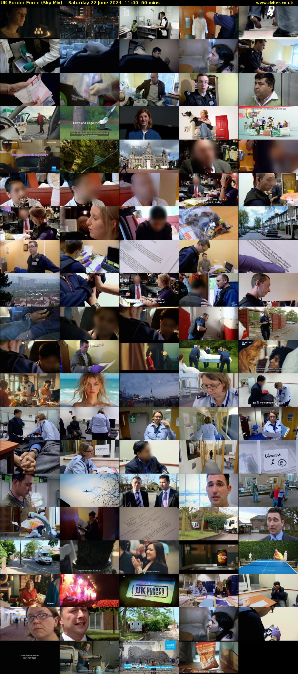 UK Border Force (Sky Mix) Saturday 22 June 2024 11:00 - 12:00