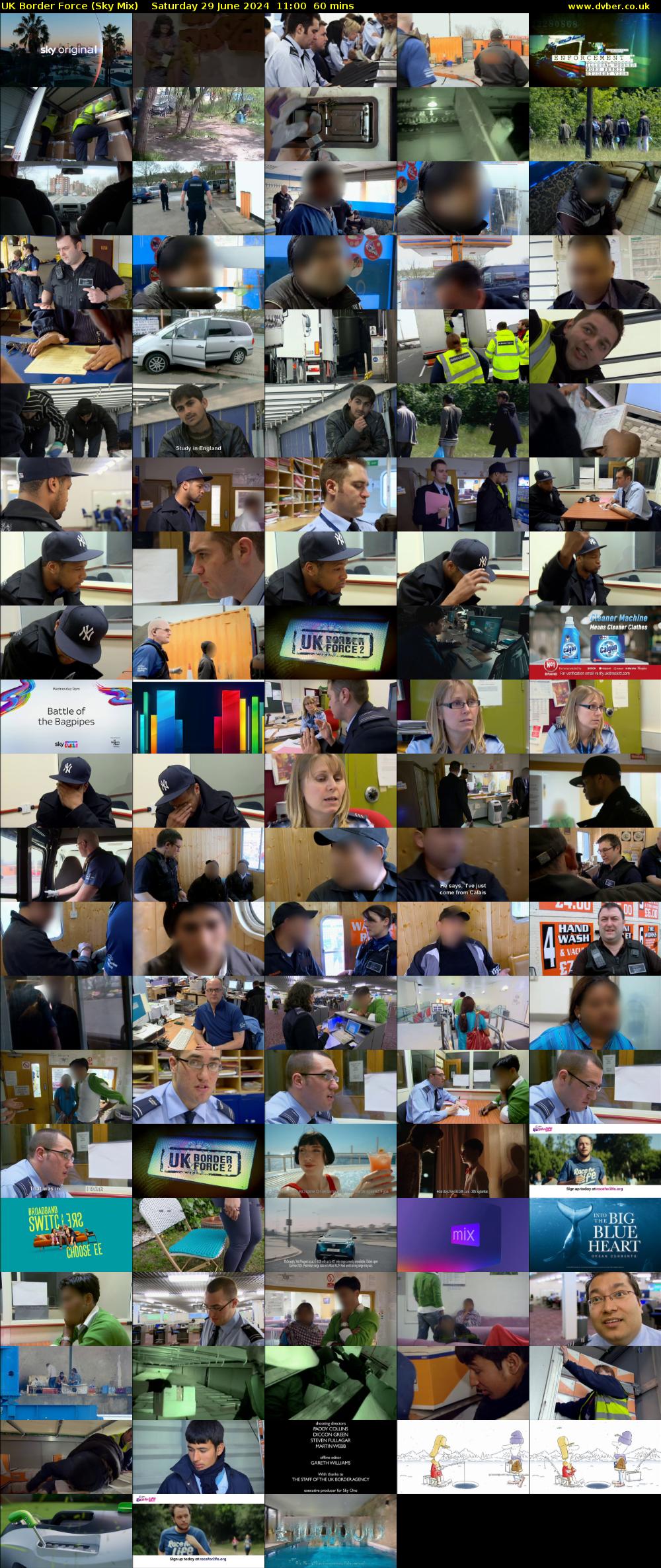 UK Border Force (Sky Mix) Saturday 29 June 2024 11:00 - 12:00