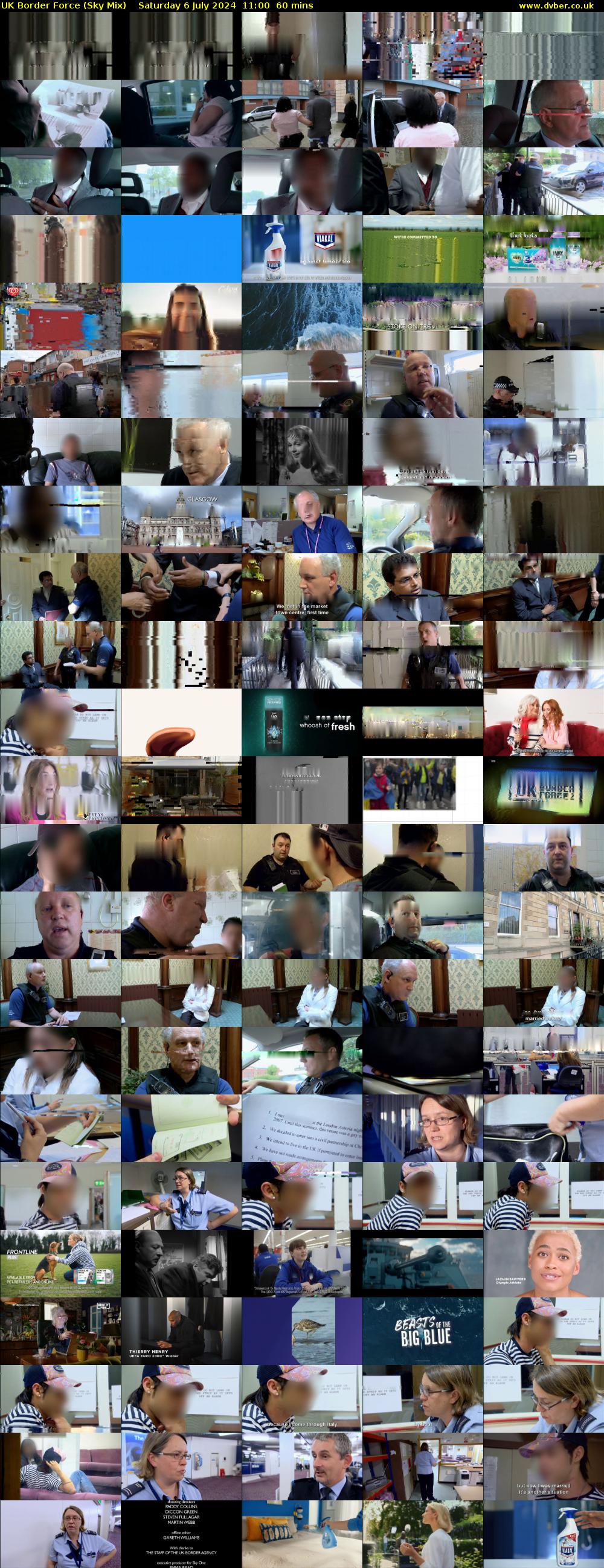 UK Border Force (Sky Mix) Saturday 6 July 2024 11:00 - 12:00
