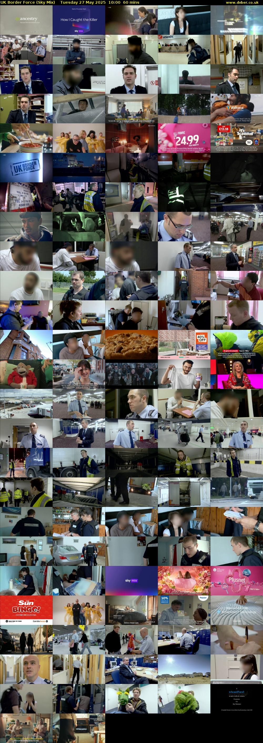 UK Border Force (Sky Mix) Tuesday 27 May 2025 10:00 - 11:00