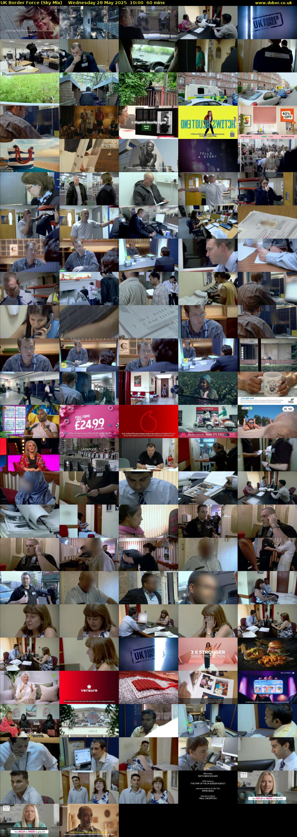 UK Border Force (Sky Mix) Wednesday 28 May 2025 10:00 - 11:00