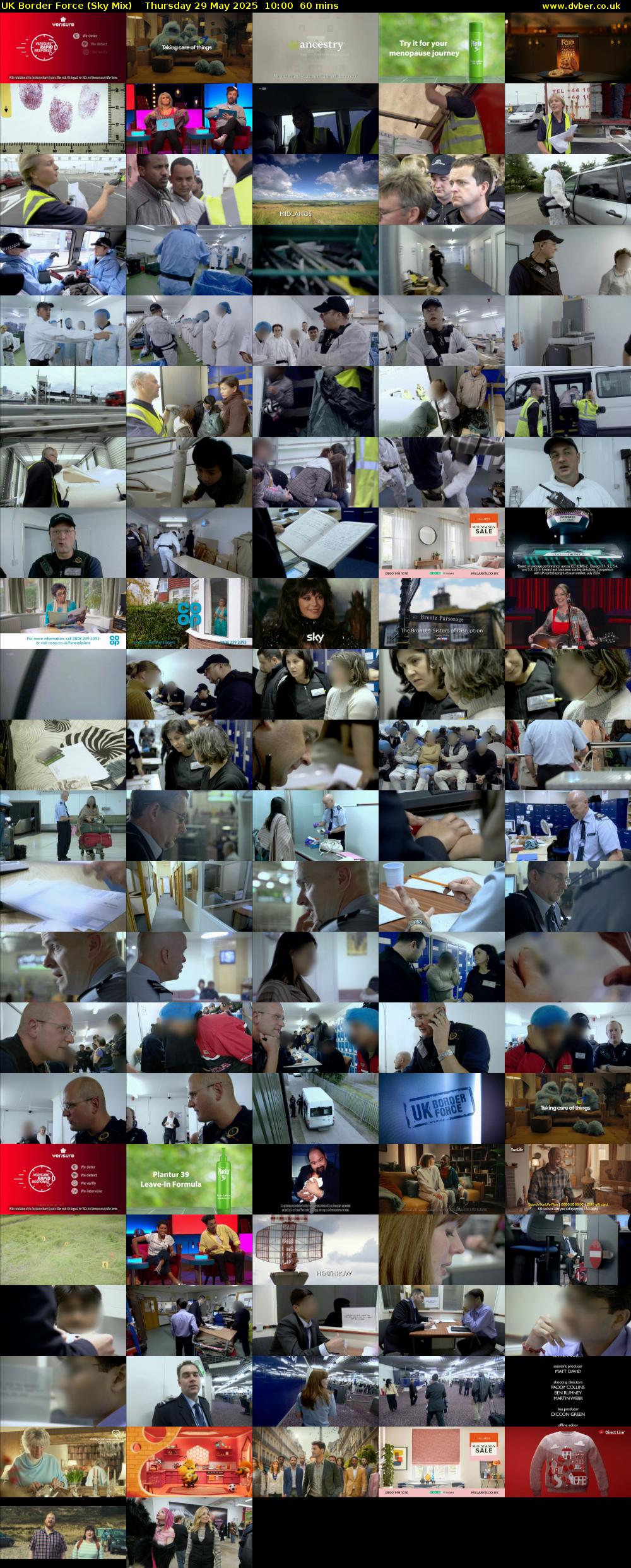 UK Border Force (Sky Mix) Thursday 29 May 2025 10:00 - 11:00