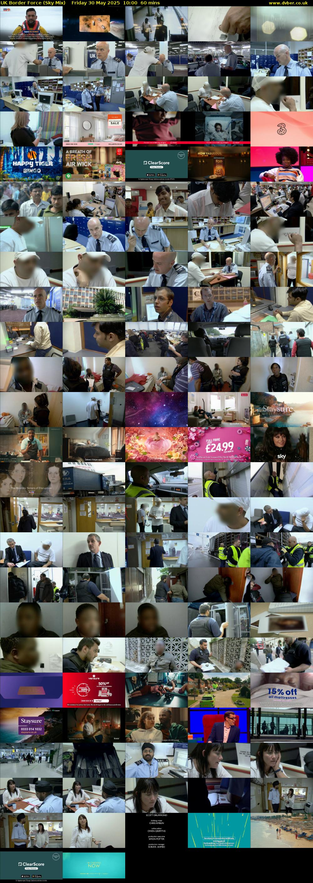 UK Border Force (Sky Mix) Friday 30 May 2025 10:00 - 11:00