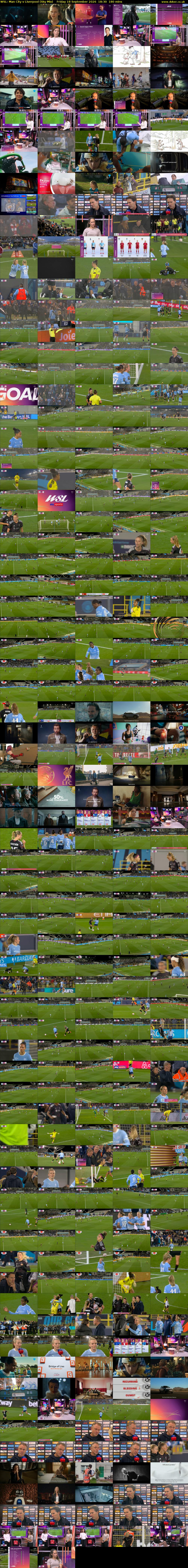 WSL: Man City v Liverpool (Sky Mix) Friday 18 September 2026 18:30 - 21:30