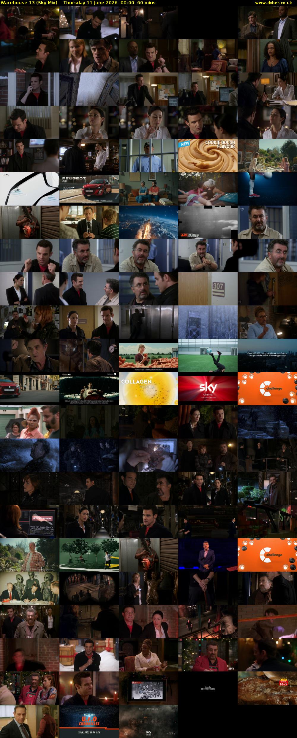 Warehouse 13 (Sky Mix) Thursday 11 June 2026 00:00 - 01:00