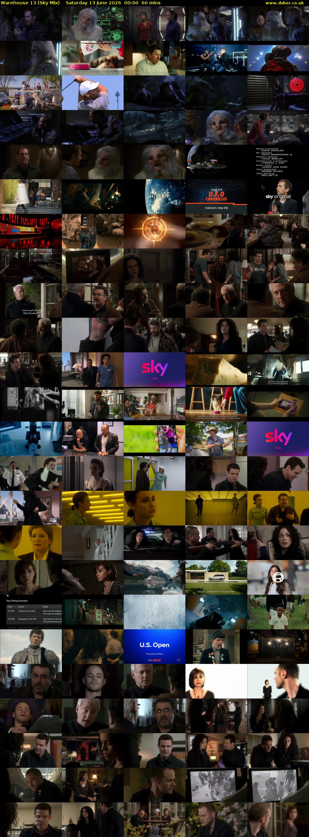 Warehouse 13 (Sky Mix) Saturday 13 June 2026 00:00 - 01:00