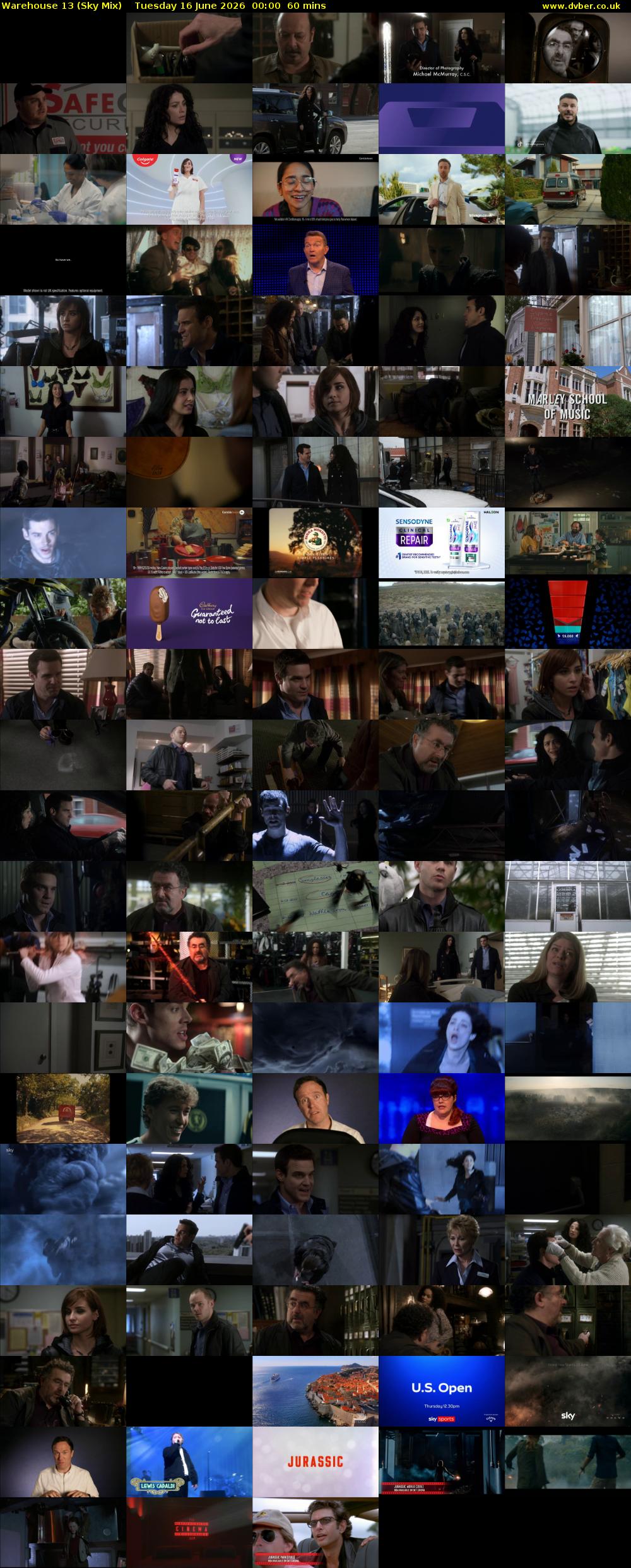 Warehouse 13 (Sky Mix) Tuesday 16 June 2026 00:00 - 01:00