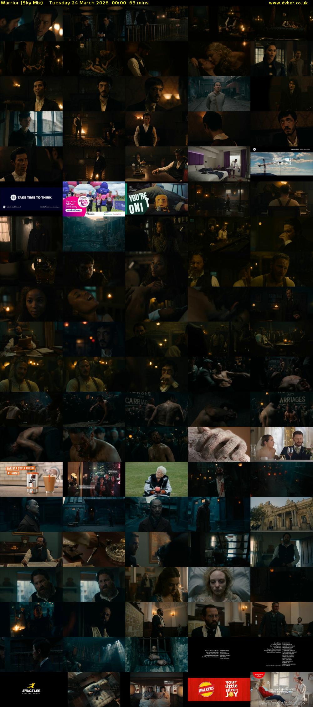 Warrior (Sky Mix) Tuesday 24 March 2026 00:00 - 01:05