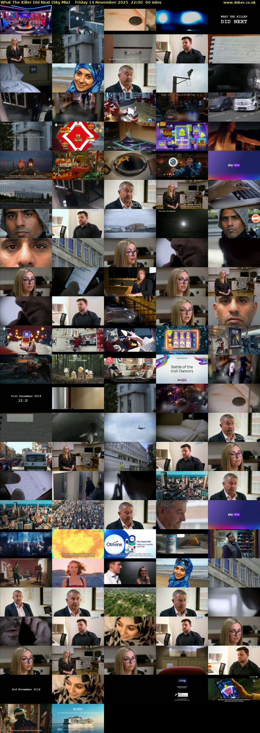 What The Killer Did Next (Sky Mix) Friday 14 November 2025 22:00 - 23:00