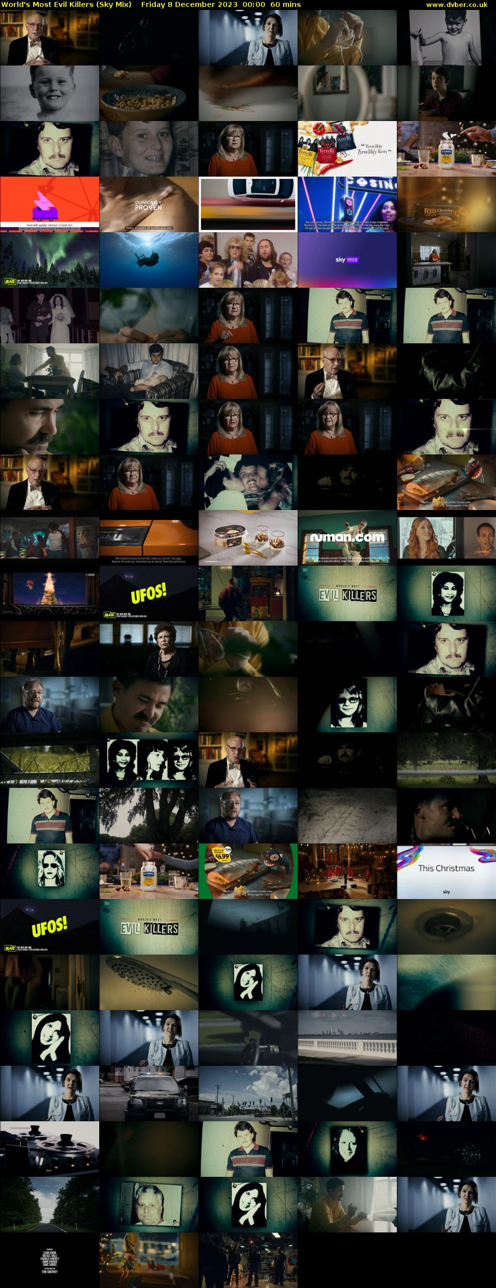 World's Most Evil Killers (Sky Mix) Friday 8 December 2023 00:00 - 01:00