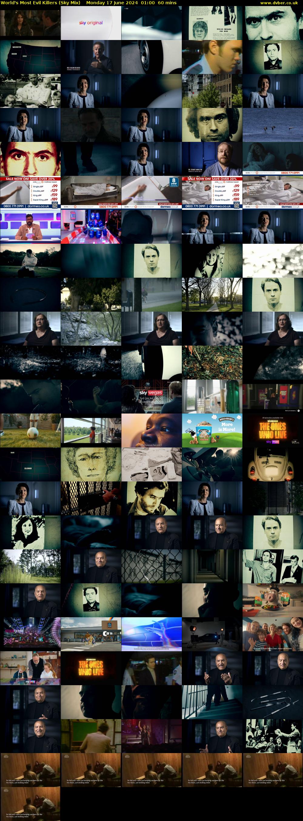 World's Most Evil Killers (Sky Mix) Monday 17 June 2024 01:00 - 02:00