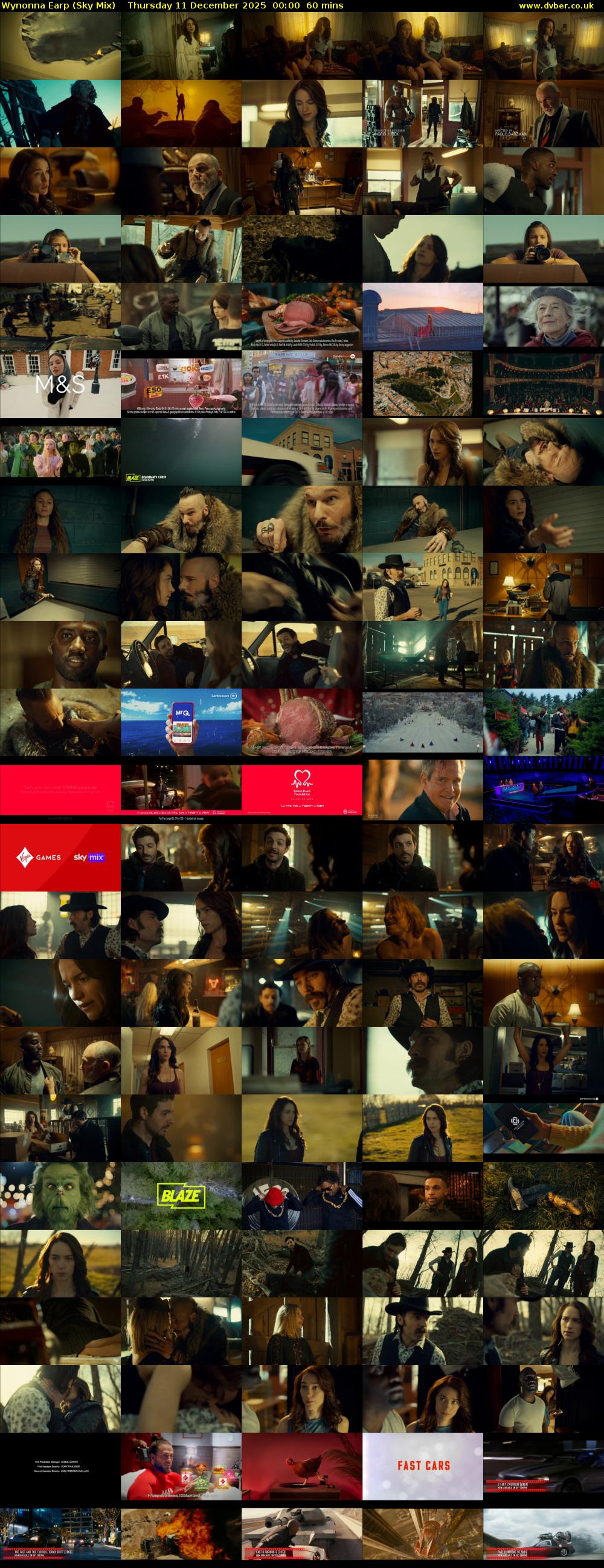 Wynonna Earp (Sky Mix) Thursday 11 December 2025 00:00 - 01:00