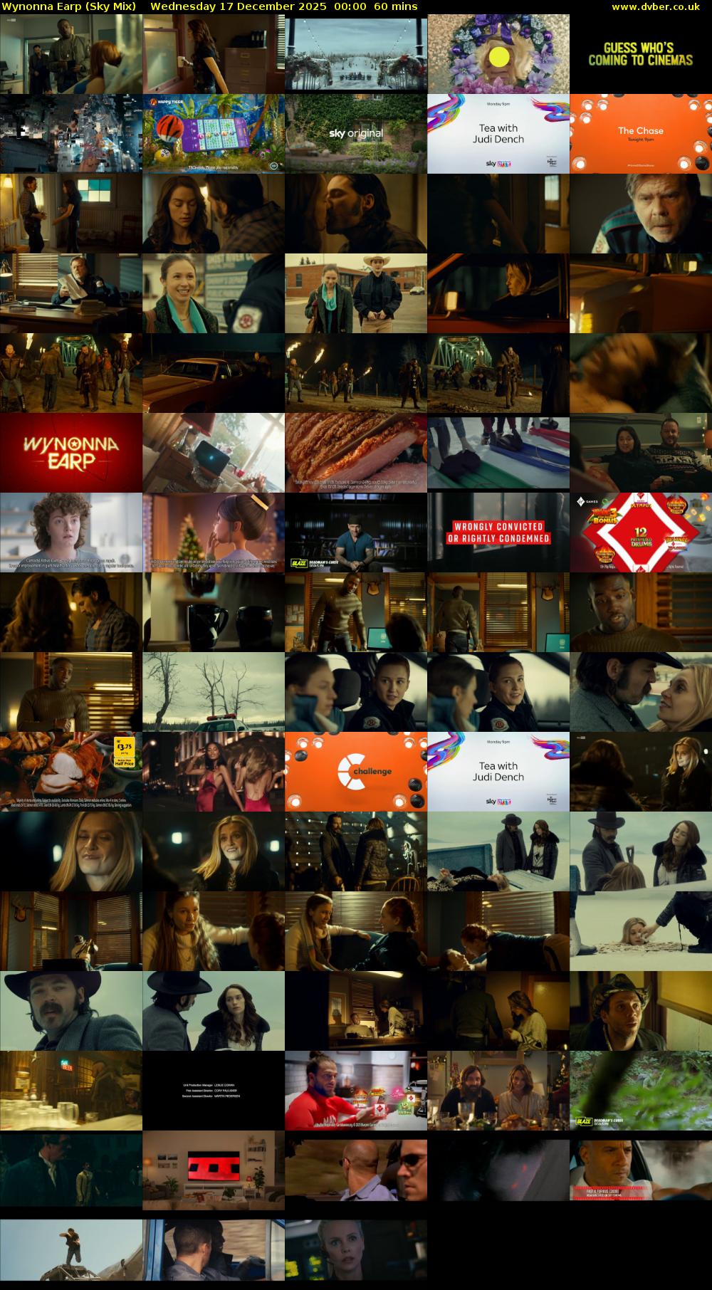 Wynonna Earp (Sky Mix) Wednesday 17 December 2025 00:00 - 01:00