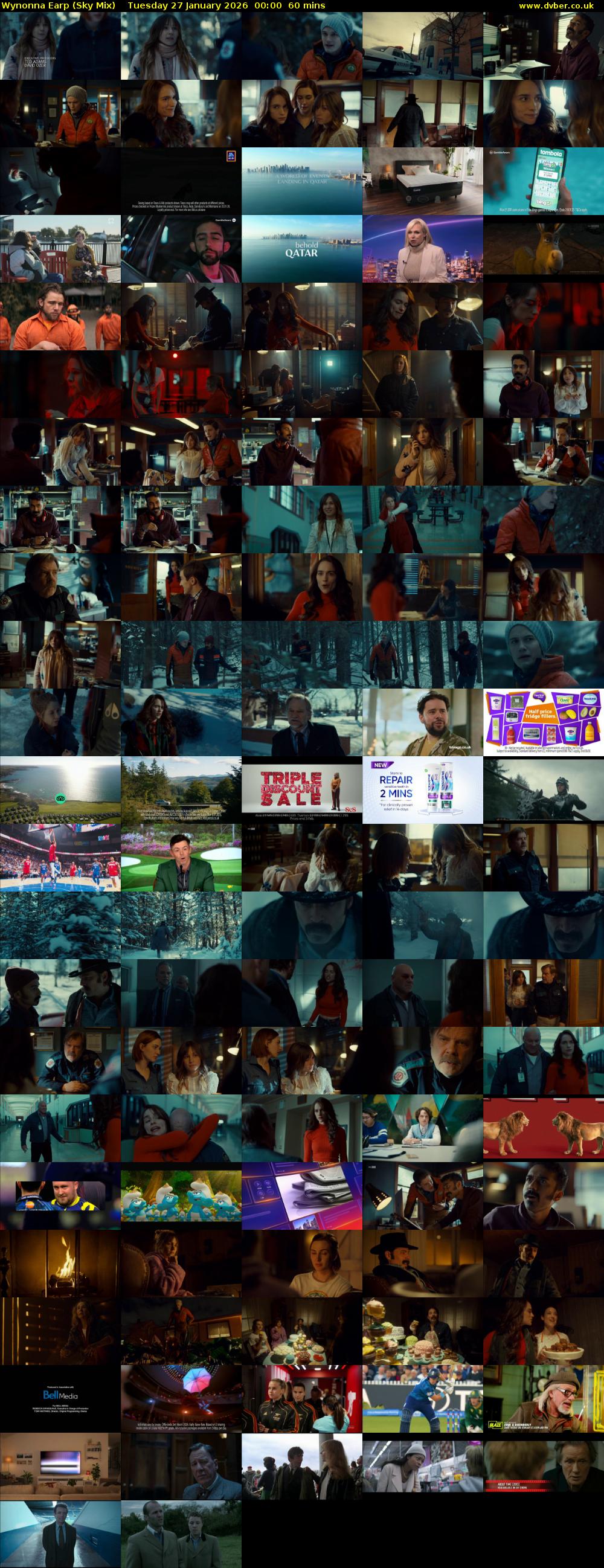 Wynonna Earp (Sky Mix) Tuesday 27 January 2026 00:00 - 01:00