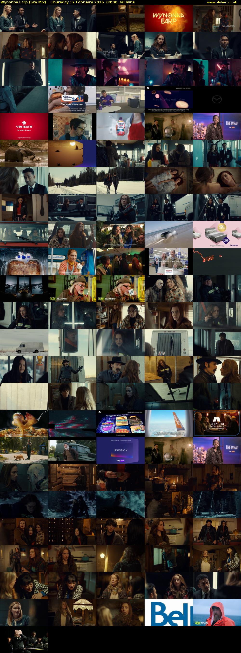 Wynonna Earp (Sky Mix) Thursday 12 February 2026 00:00 - 01:00