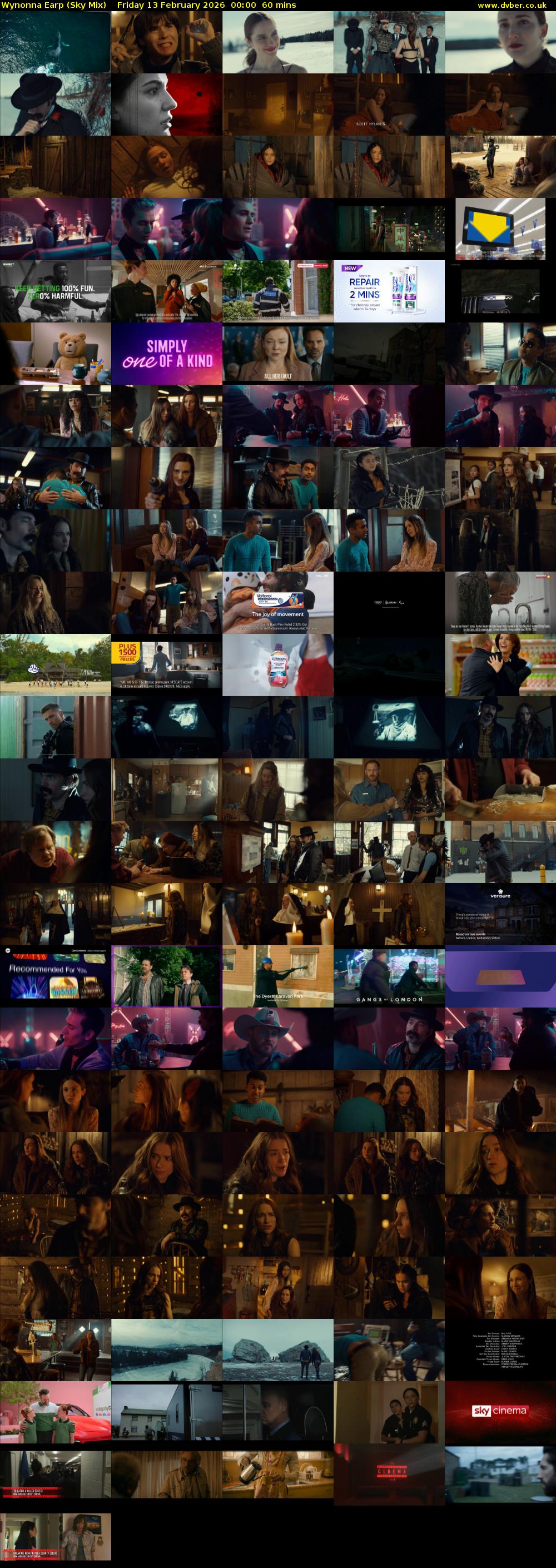 Wynonna Earp (Sky Mix) Friday 13 February 2026 00:00 - 01:00