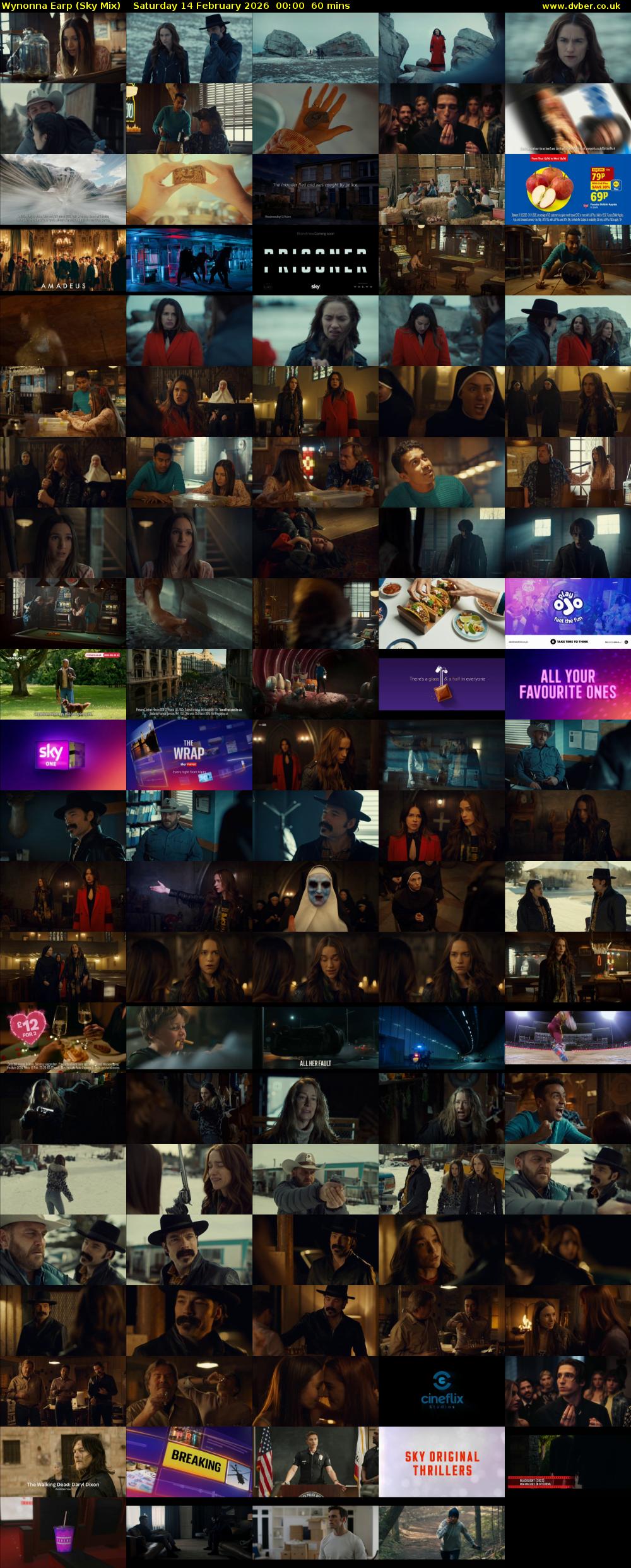 Wynonna Earp (Sky Mix) Saturday 14 February 2026 00:00 - 01:00