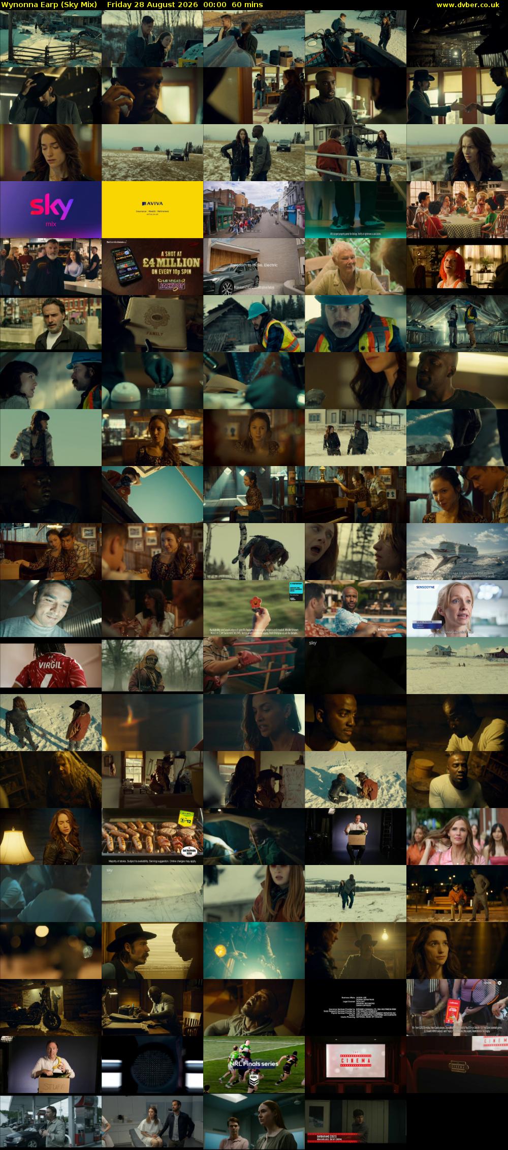Wynonna Earp (Sky Mix) Friday 28 August 2026 00:00 - 01:00