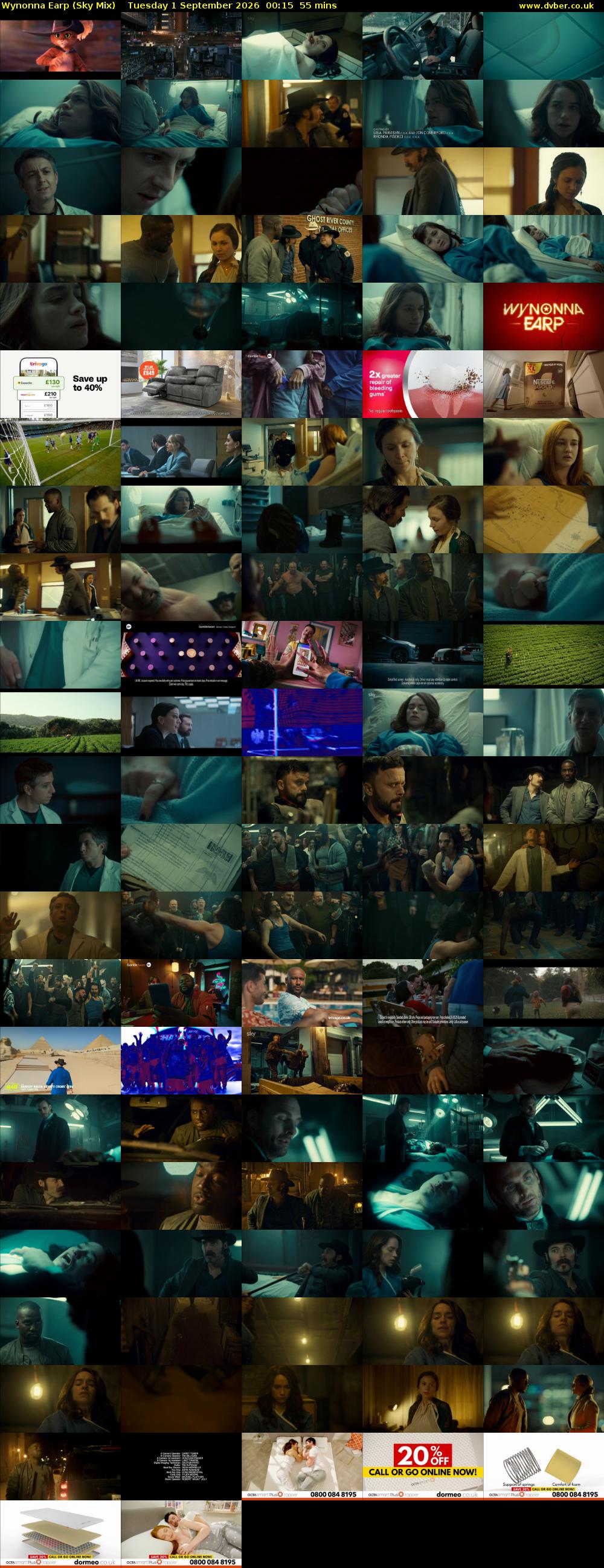 Wynonna Earp (Sky Mix) Tuesday 1 September 2026 00:15 - 01:10
