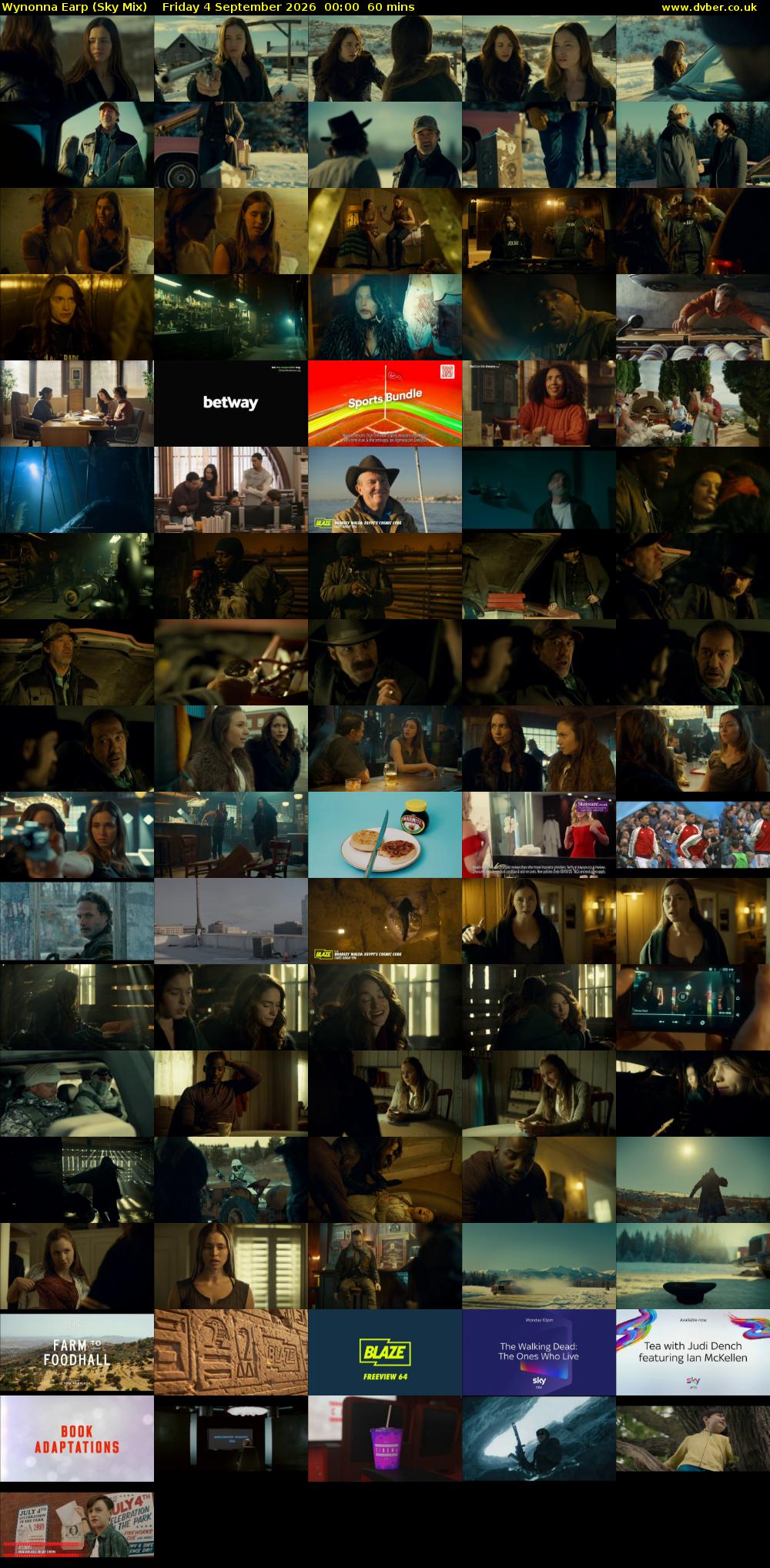 Wynonna Earp (Sky Mix) Friday 4 September 2026 00:00 - 01:00