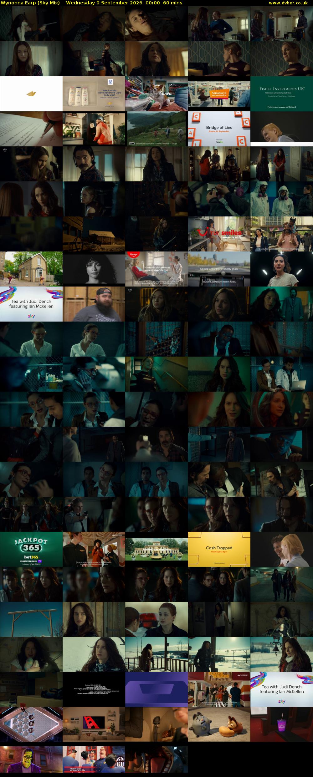 Wynonna Earp (Sky Mix) Wednesday 9 September 2026 00:00 - 01:00