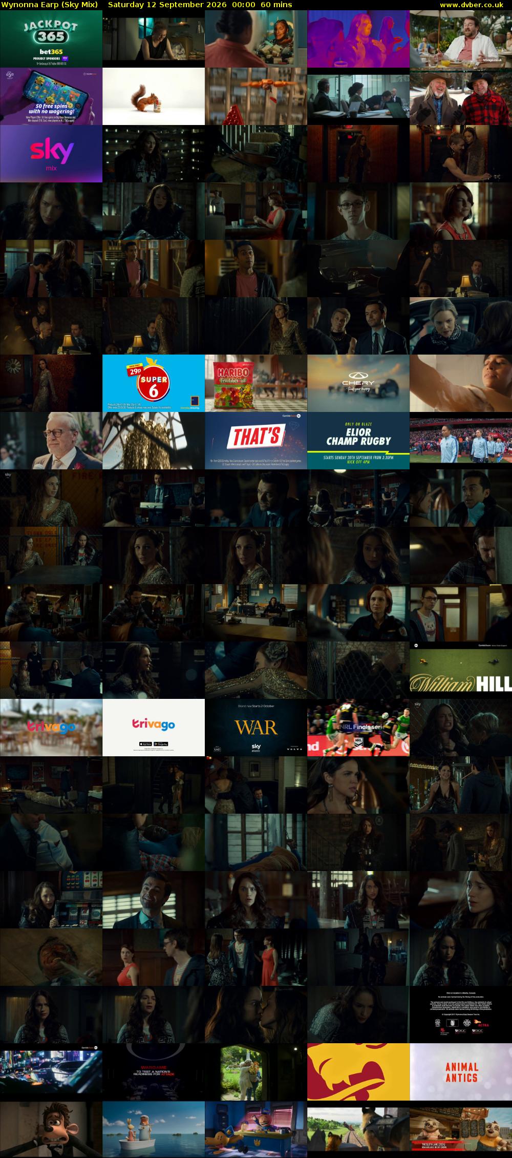 Wynonna Earp (Sky Mix) Saturday 12 September 2026 00:00 - 01:00