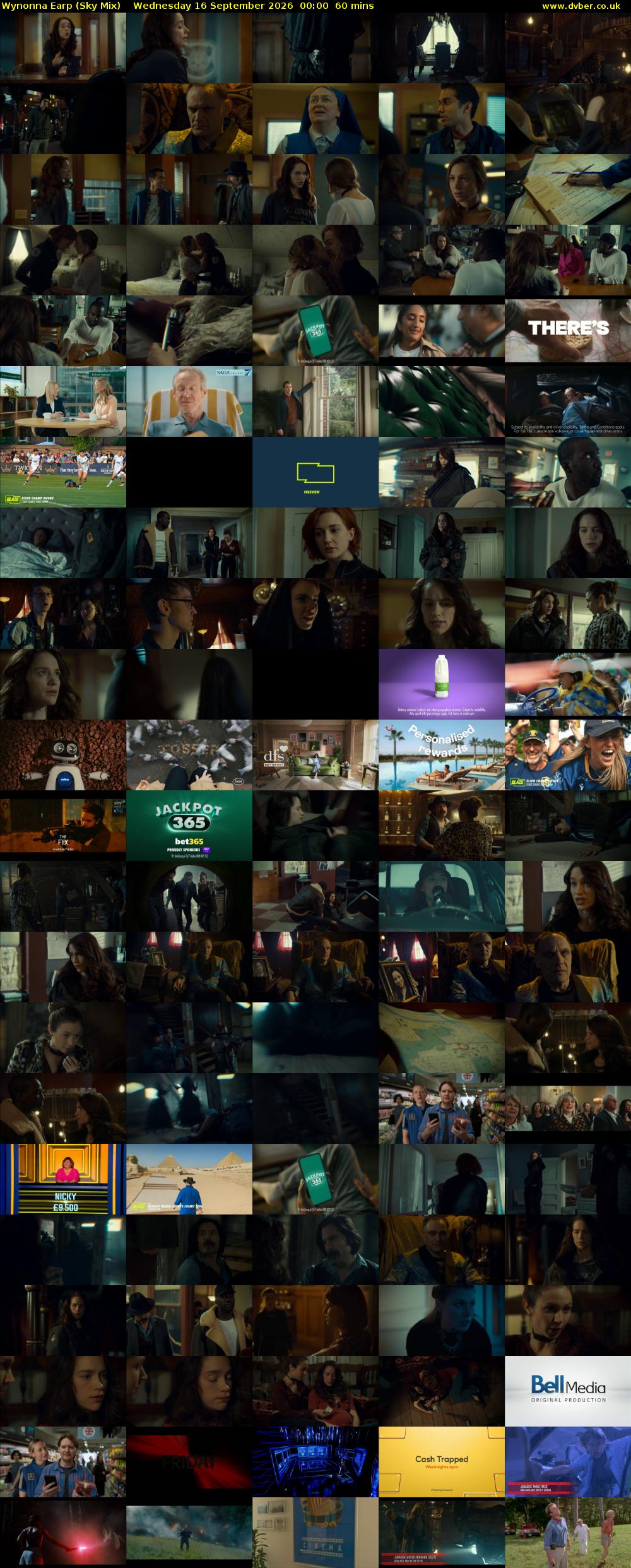 Wynonna Earp (Sky Mix) Wednesday 16 September 2026 00:00 - 01:00