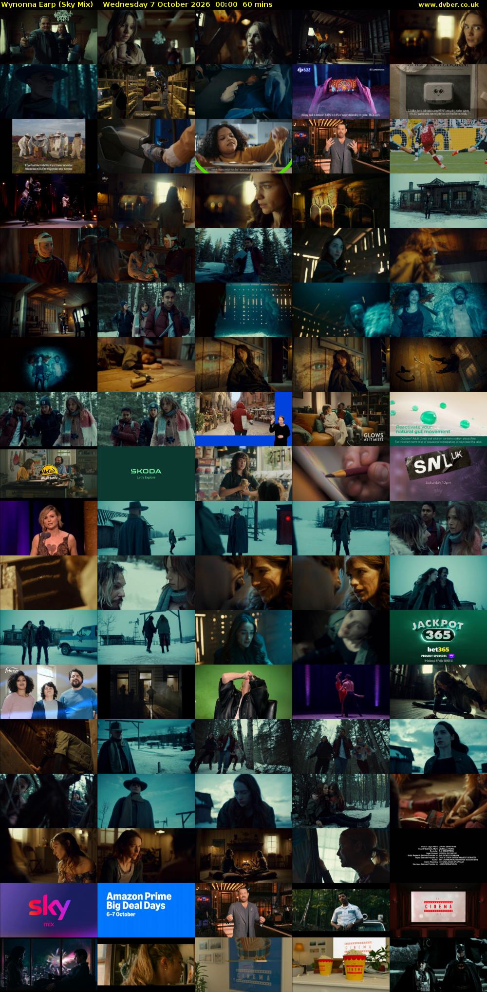 Wynonna Earp (Sky Mix) Wednesday 7 October 2026 00:00 - 01:00