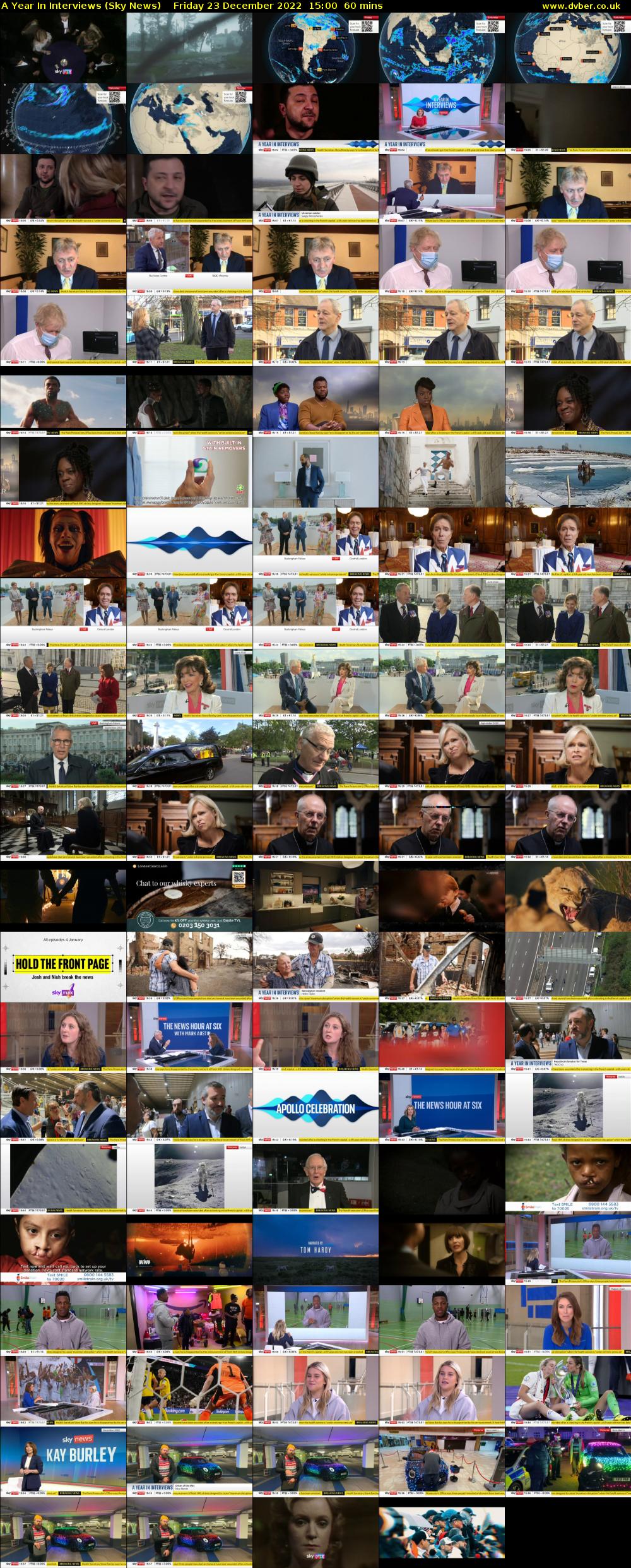 A Year In Interviews (Sky News) Friday 23 December 2022 15:00 - 16:00