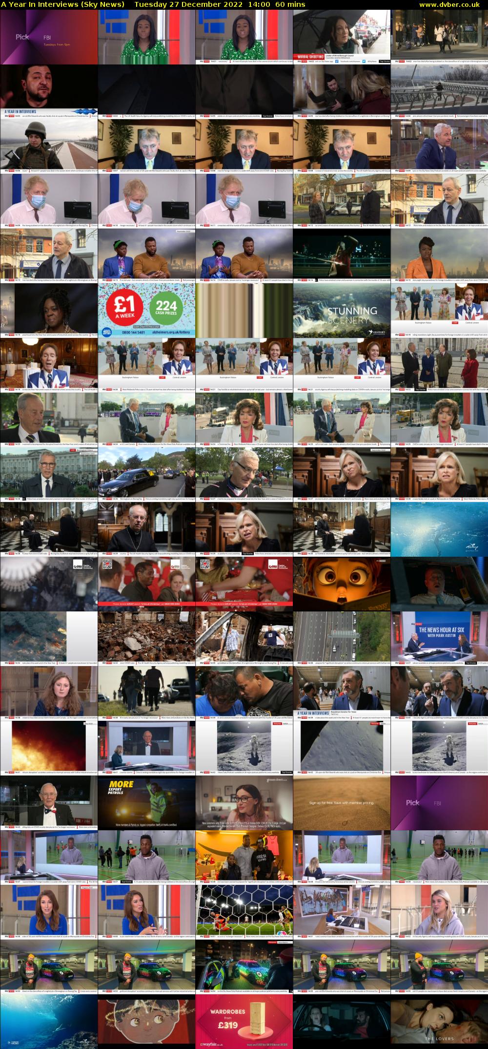 A Year In Interviews (Sky News) Tuesday 27 December 2022 14:00 - 15:00