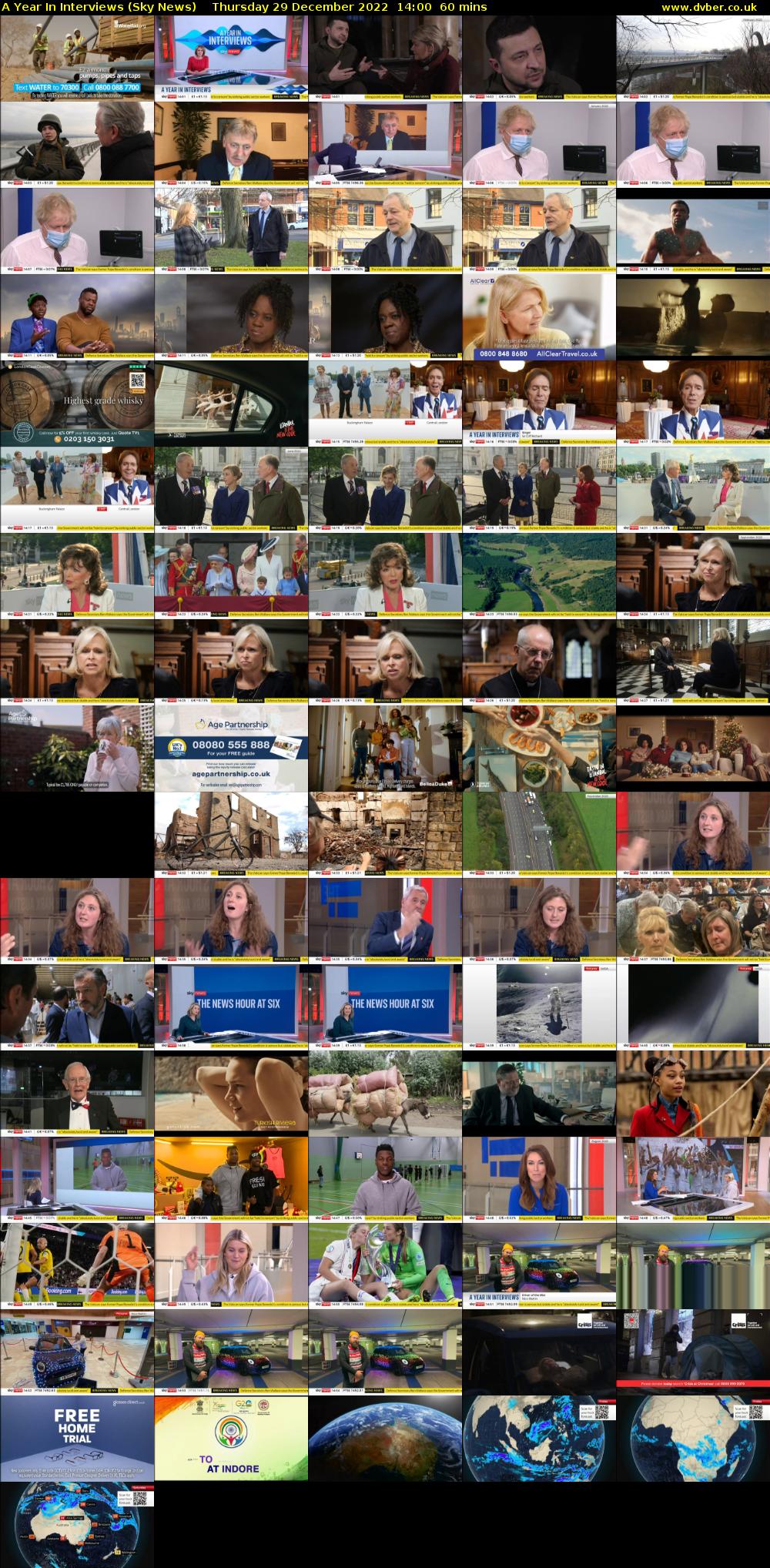 A Year In Interviews (Sky News) Thursday 29 December 2022 14:00 - 15:00