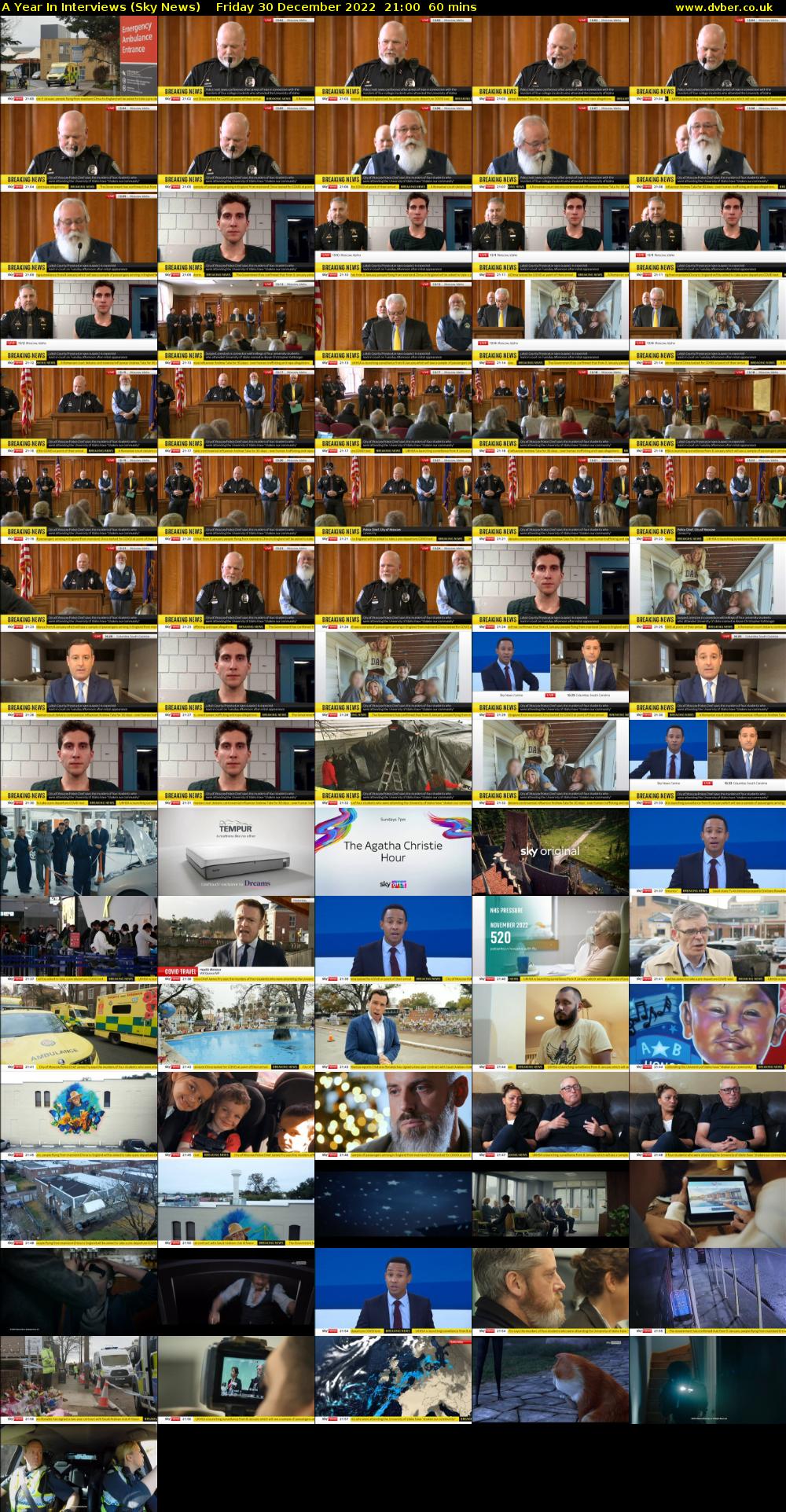 A Year In Interviews (Sky News) Friday 30 December 2022 21:00 - 22:00