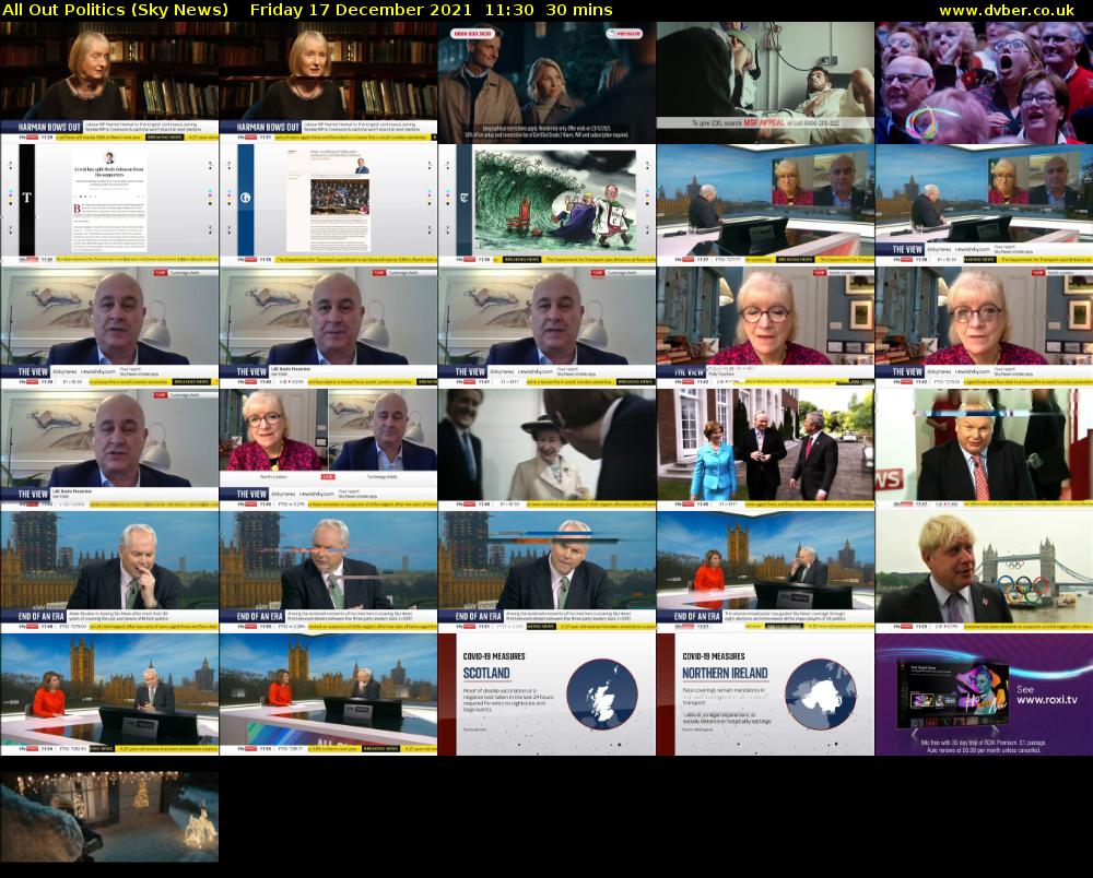 All Out Politics (Sky News) Friday 17 December 2021 11:30 - 12:00