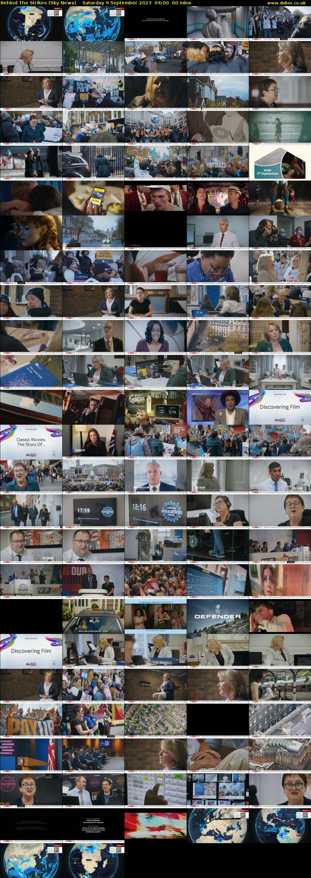 Behind The Strikes (Sky News) Saturday 9 September 2023 04:00 - 05:00