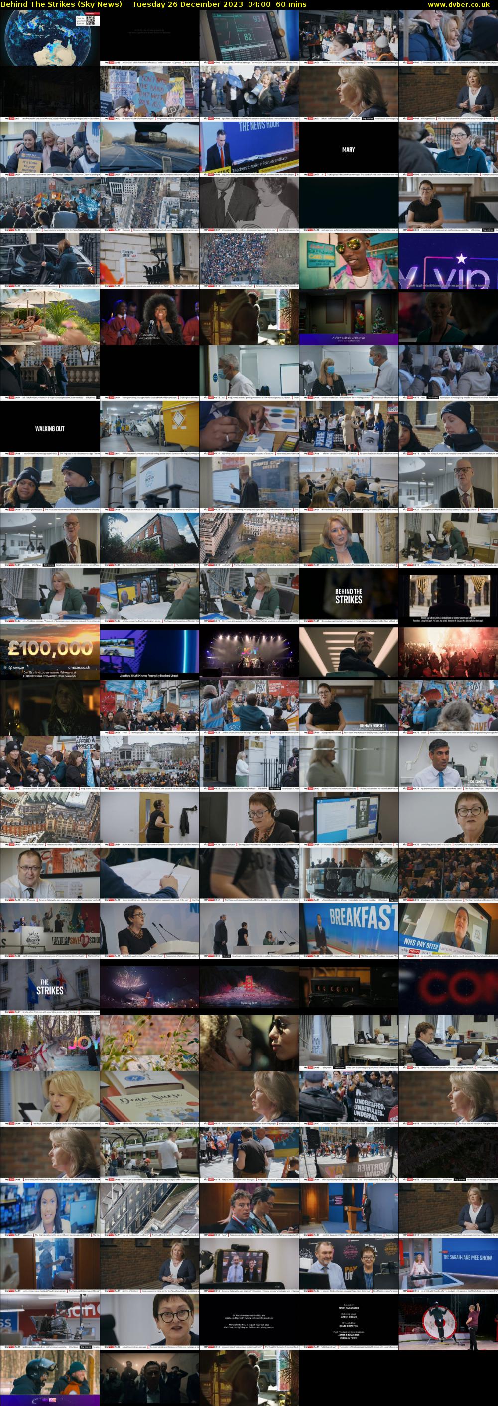 Behind The Strikes (Sky News) Tuesday 26 December 2023 04:00 - 05:00