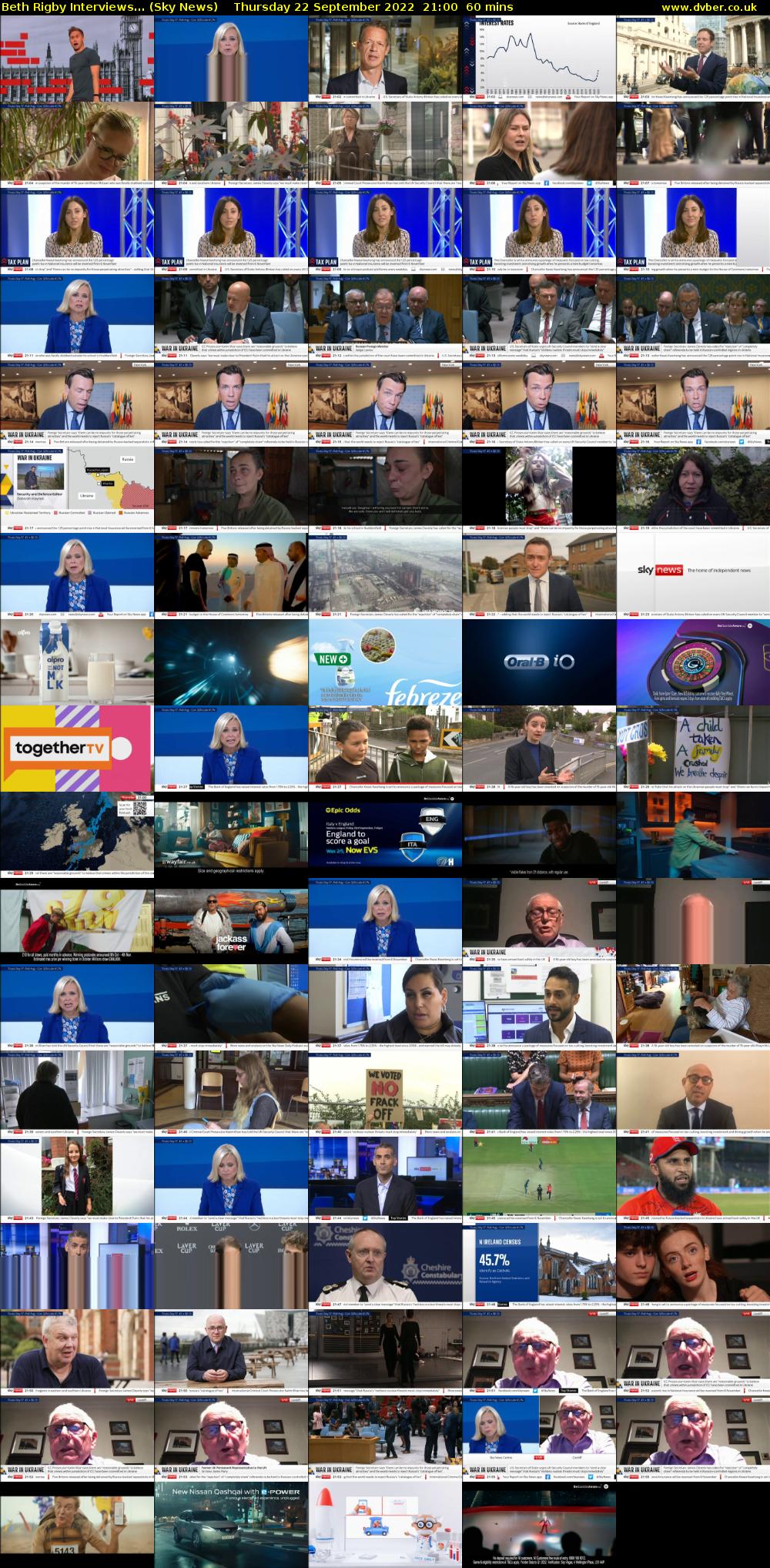 Beth Rigby Interviews... (Sky News) Thursday 22 September 2022 21:00 - 22:00