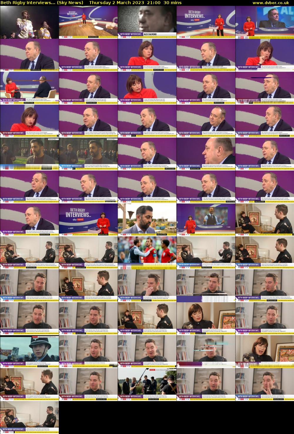 Beth Rigby Interviews... (Sky News) Thursday 2 March 2023 21:00 - 21:30