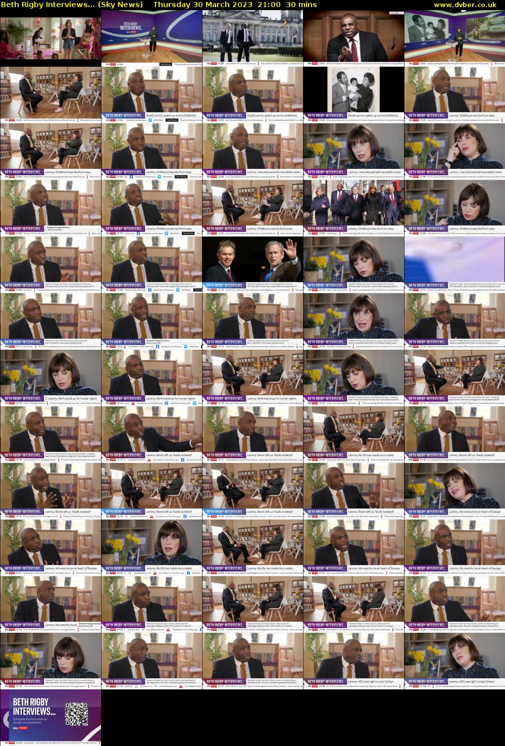 Beth Rigby Interviews... (Sky News) Thursday 30 March 2023 21:00 - 21:30