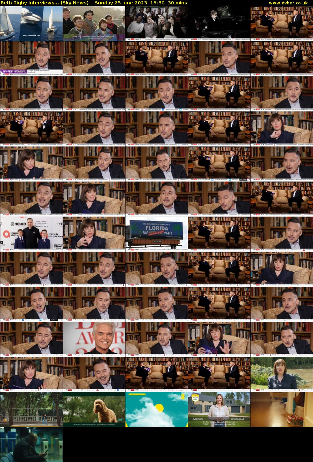 Beth Rigby Interviews... (Sky News) Sunday 25 June 2023 16:30 - 17:00